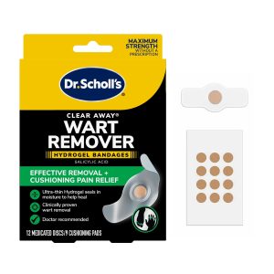 Clear Away? Wart Removers Seal & Heal Bandage with Hydrogel Technology