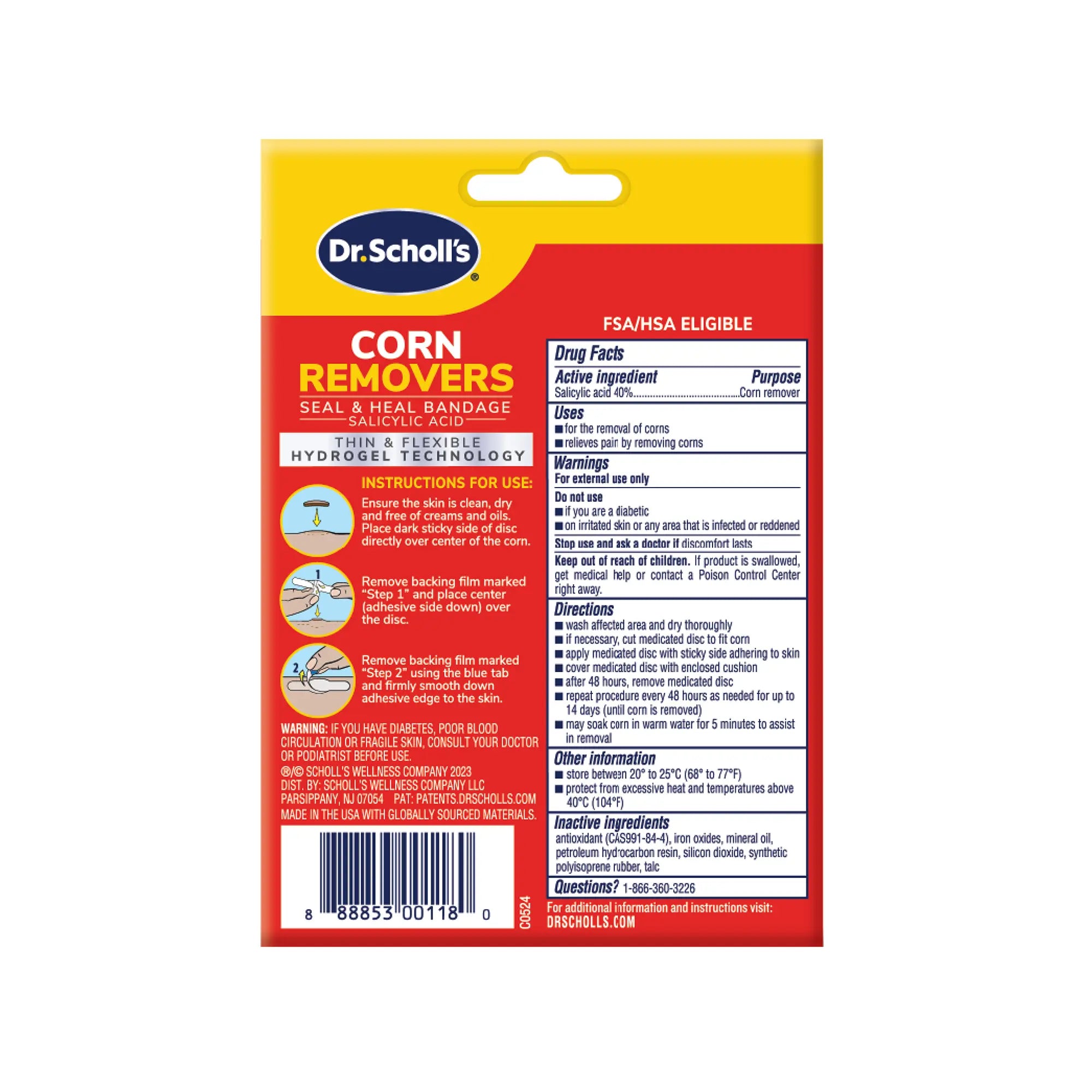 Corn Removers Seal & Heal Bandage with Hydrogel Technology - Image 9