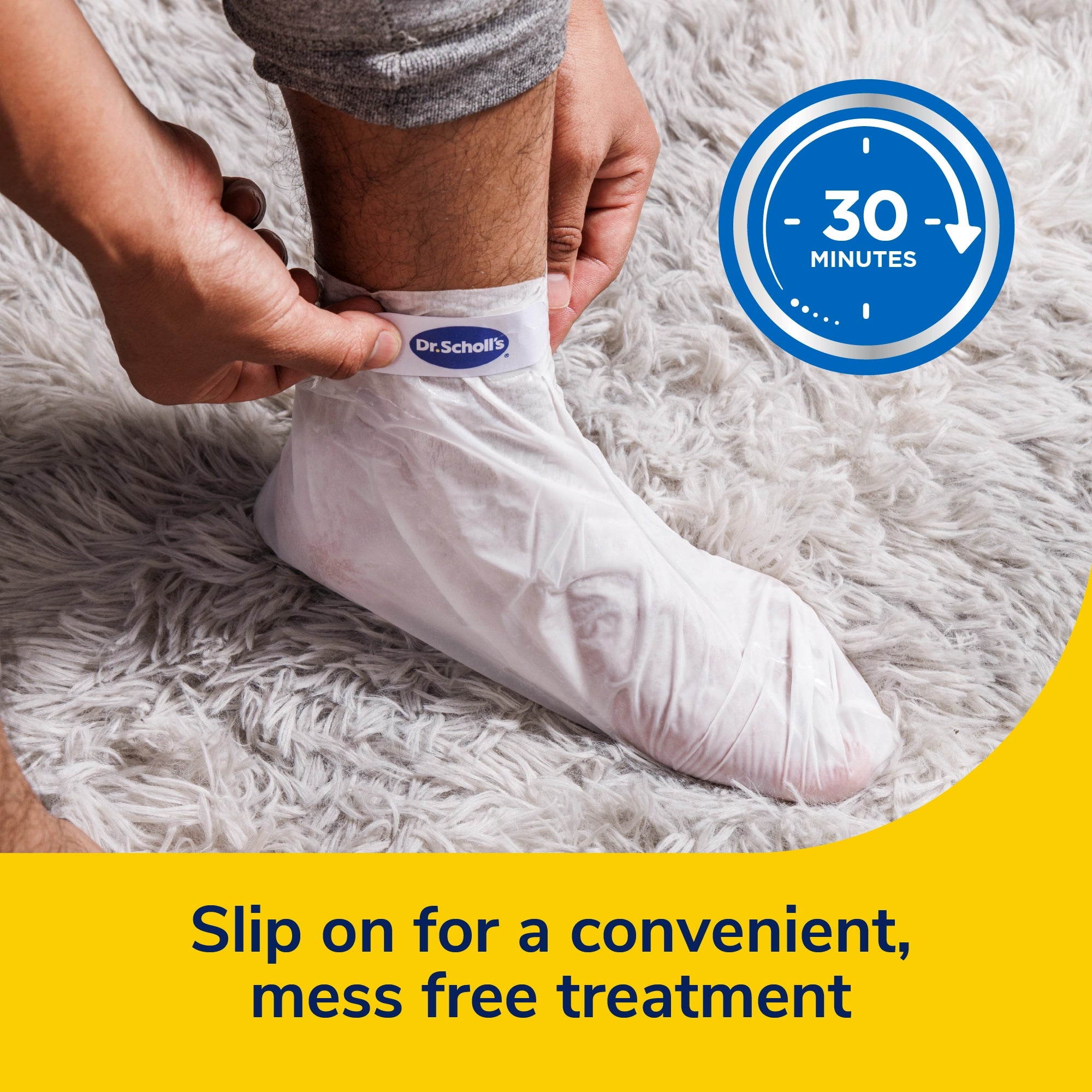 Dry. Cracked Skin Ultra-Hydrating Foot Mask - Image 6