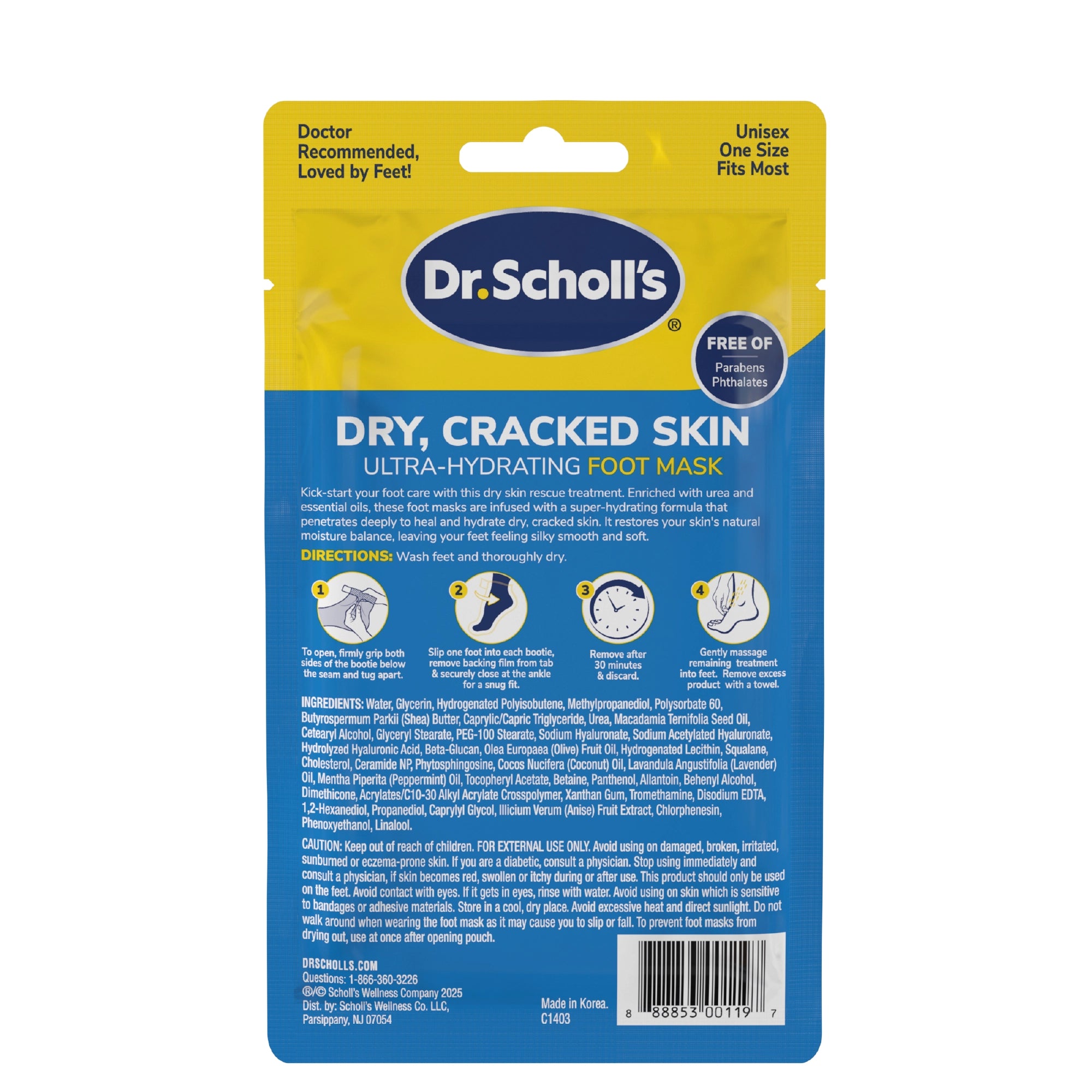 Dry. Cracked Skin Ultra-Hydrating Foot Mask - Image 9