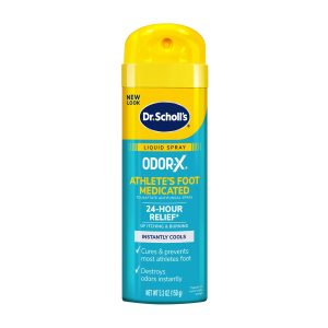Odor-X? Athlete's Foot Medicated Liquid Spray