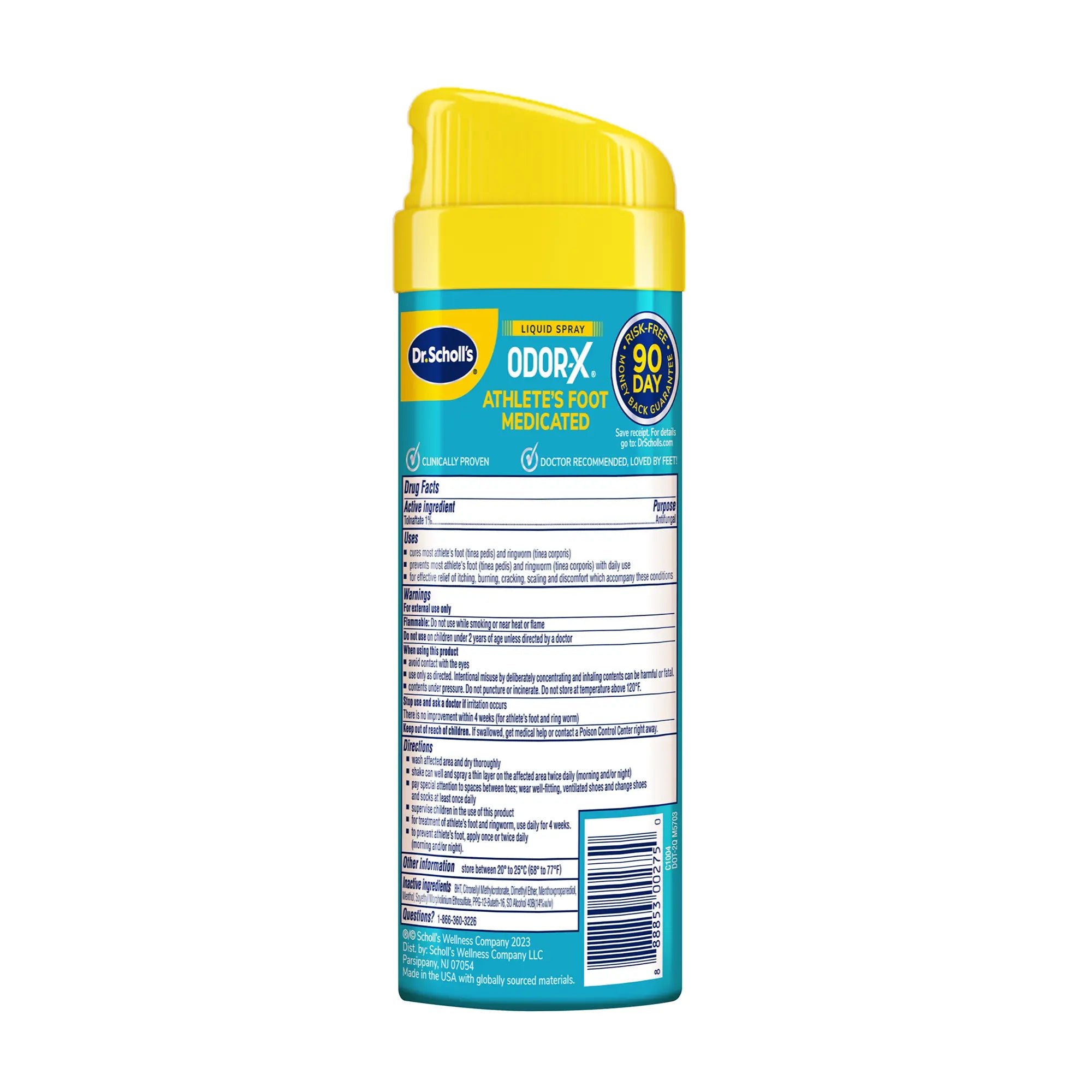 Odor-X® Athlete's Foot Medicated Liquid Spray - Image 9