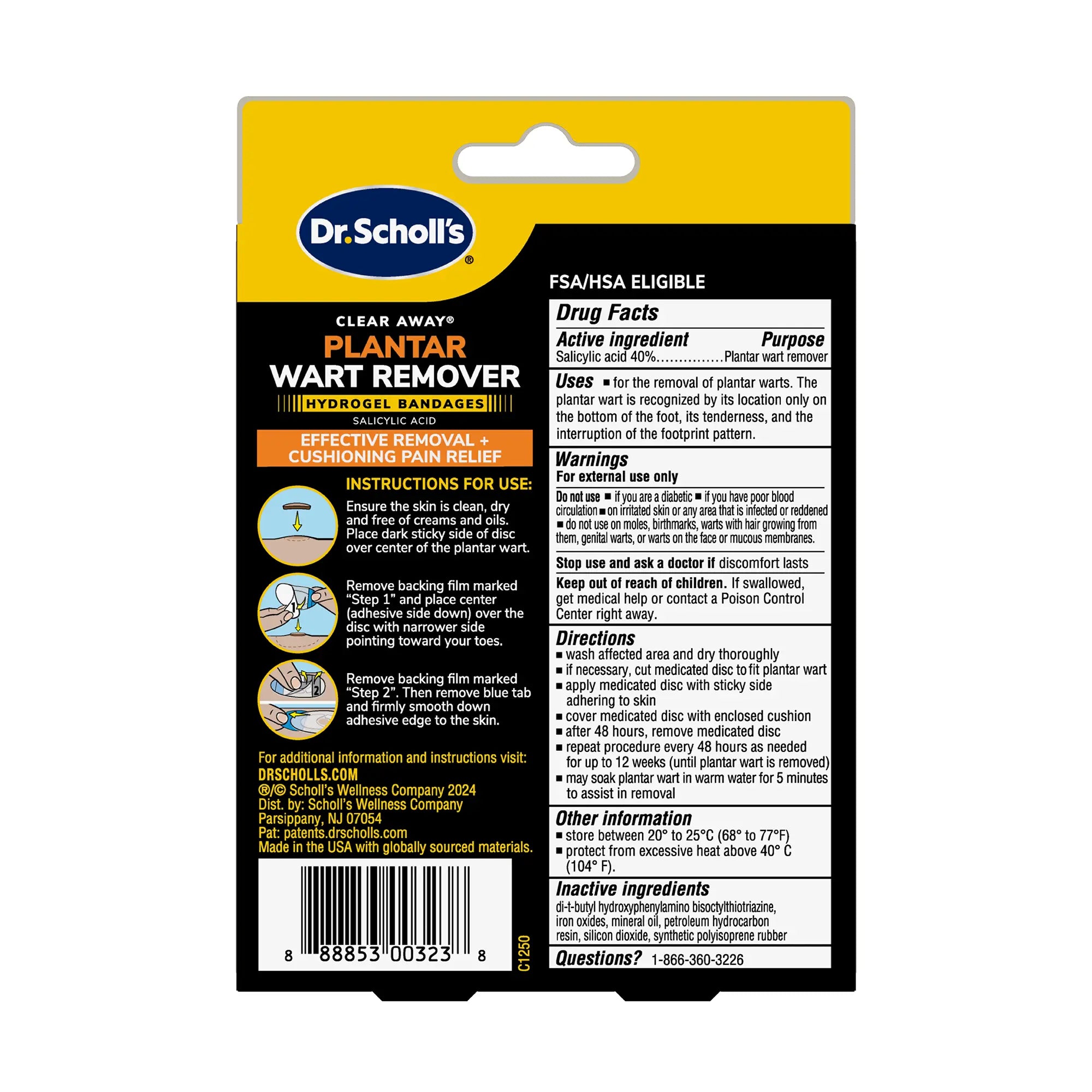 Plantar Wart Remover Seal & Heal Bandage with Hydrogel Technology - Image 9