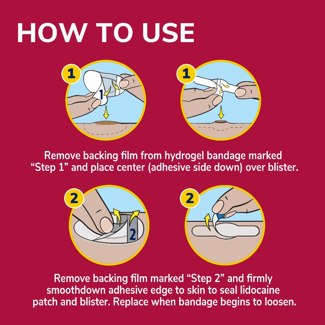 Blister Cushions Seal & Heal Bandage with Hydrogel Technology Mixed Sizes - Image 7