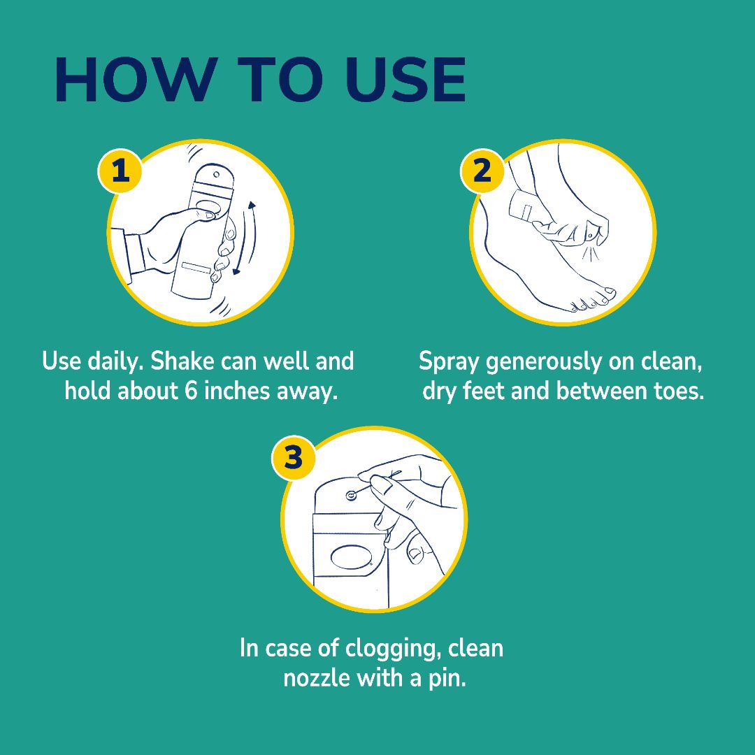 Odor-X? No Sweat Dry Spray - Image 7