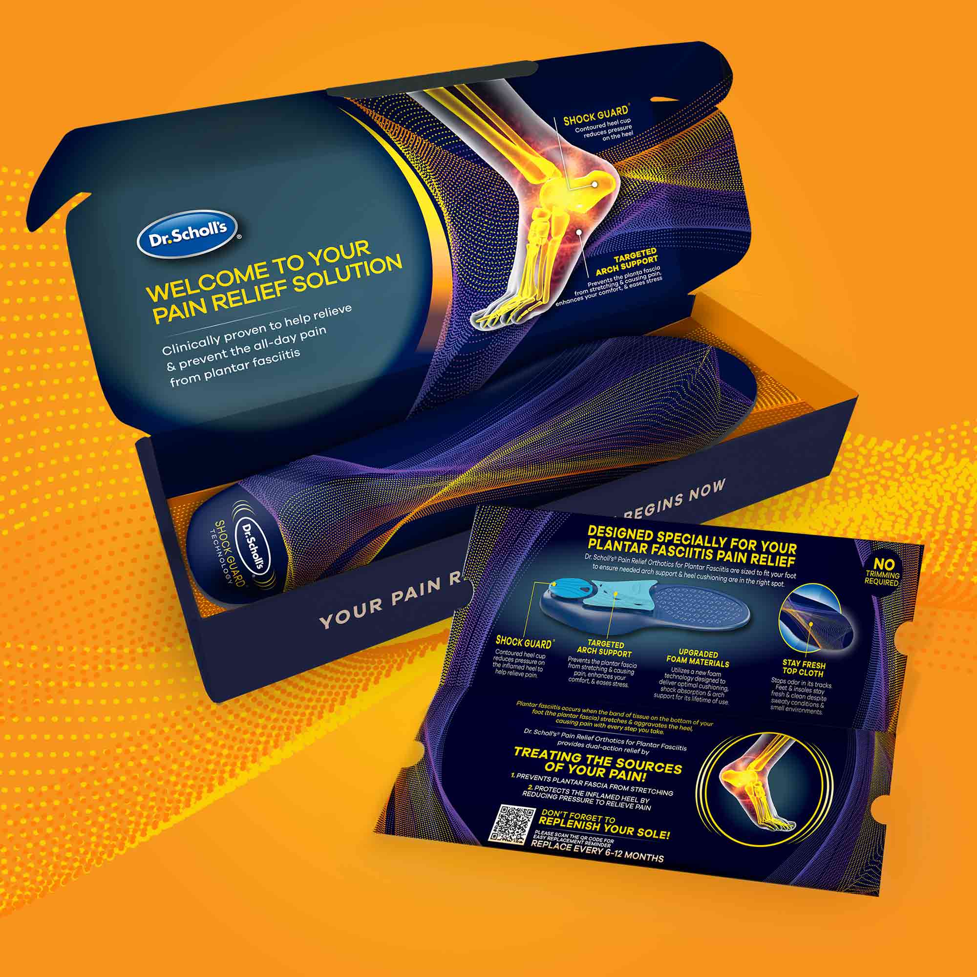 Plantar Fasciitis Pain Relief Sized to Fit Insoles - Image 8