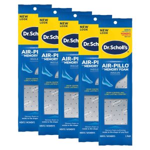 Air-Pillo? with Memory Foam Insoles (5 Pack)