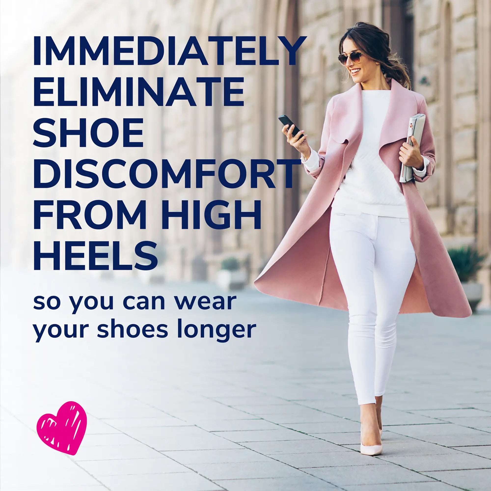 Love Your HEELS & WEDGES 3/4 Length Insoles - Image 2