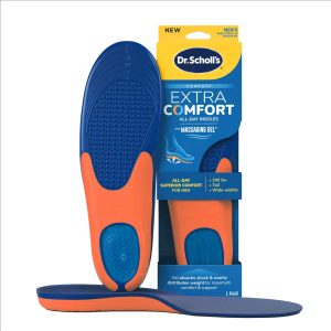 Extra Comfort All-Day Insoles with Massaging Gel? Men's