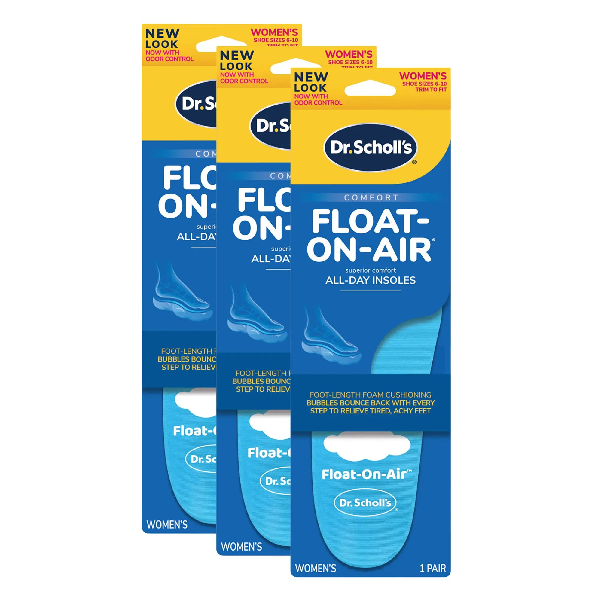 Float-On-Air? Comfort Insoles (3 Pack)