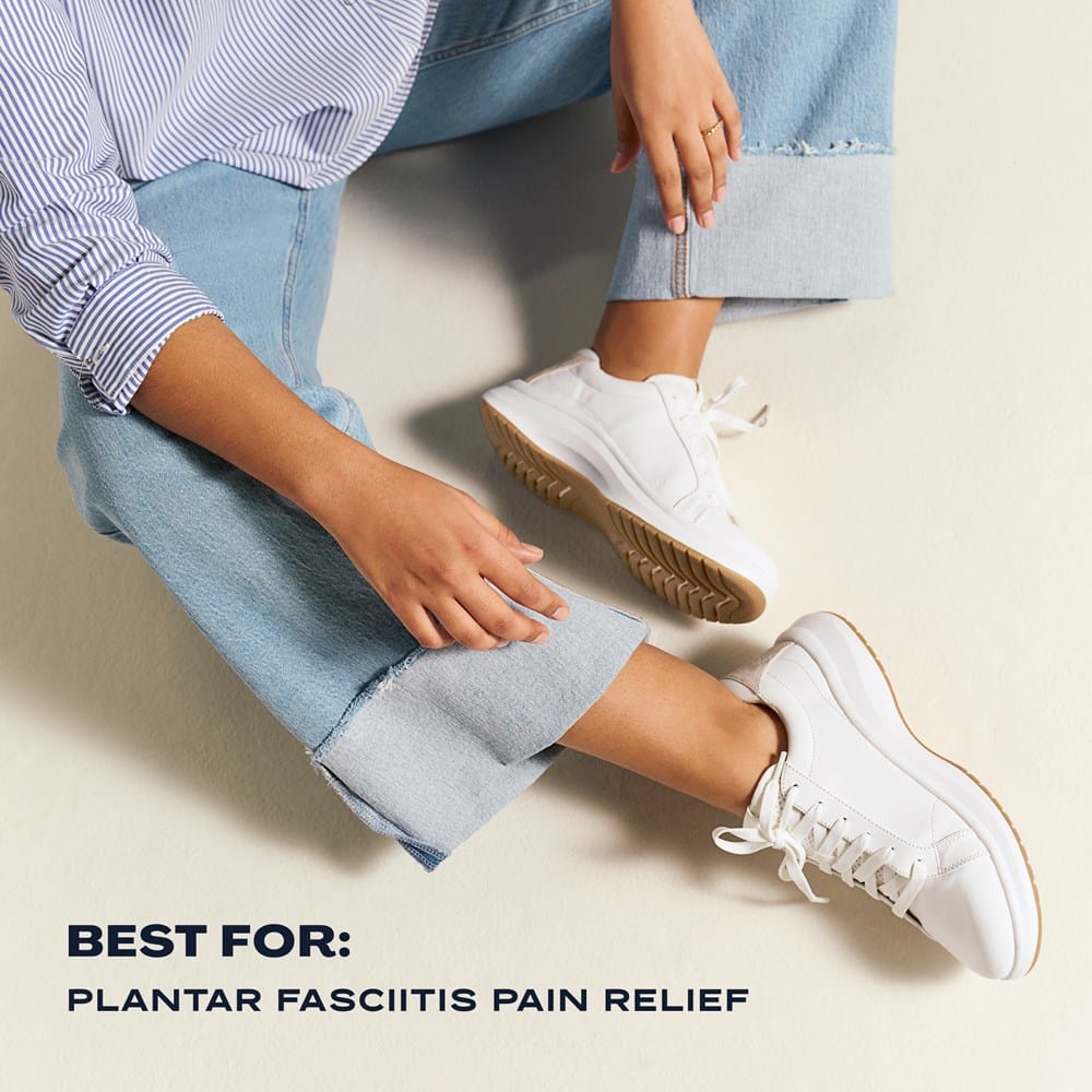 Women's Feel Good Plantar Fasciitis Lace Up Sneaker - Image 2